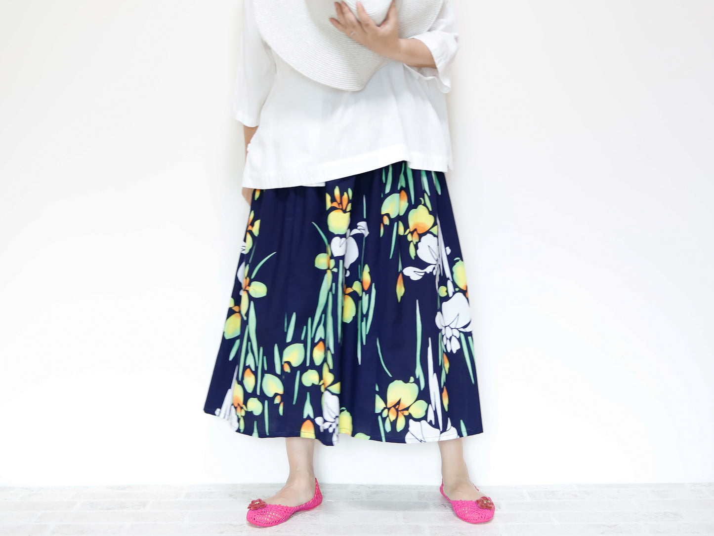 <S15-041> OKINAWA Skirt Long