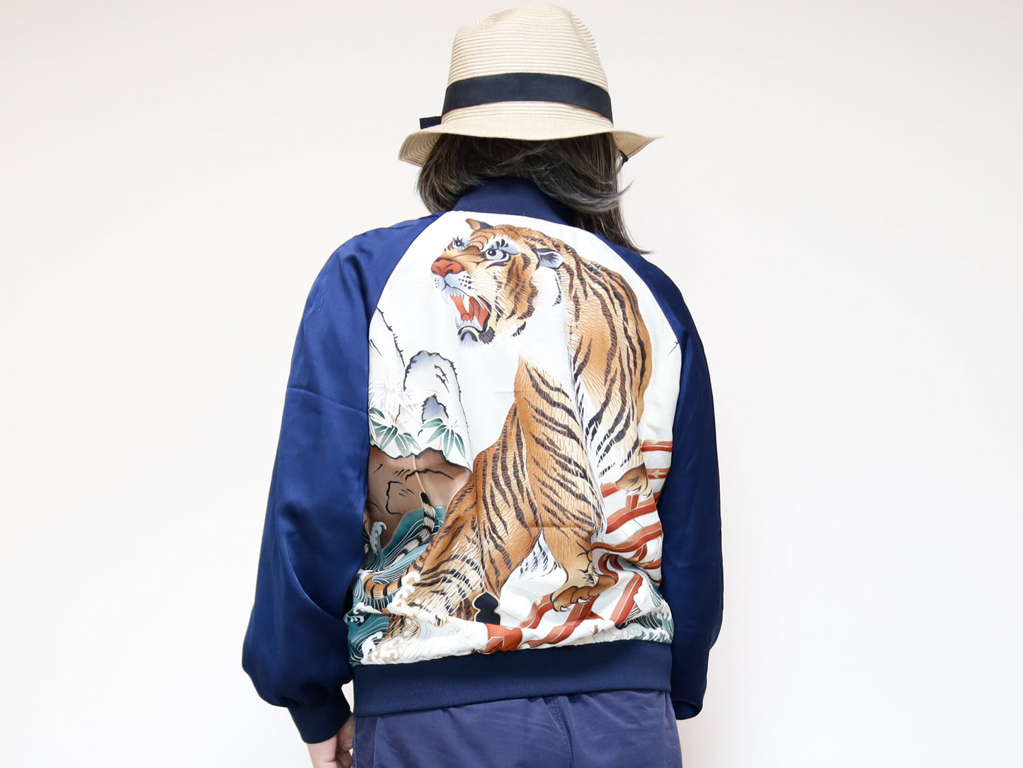 <J09-024> KIMONO BOMBER Jacket -SIZE M
