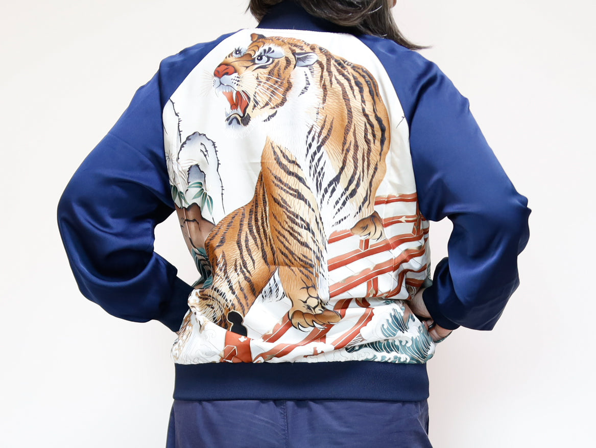 <J09-024> KIMONO BOMBER Jacket -SIZE M
