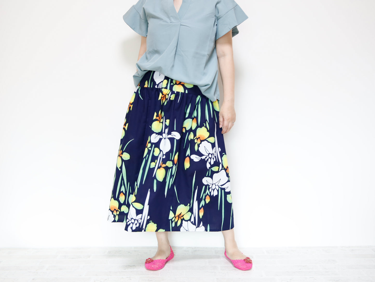 <S15-041> OKINAWA Skirt Long