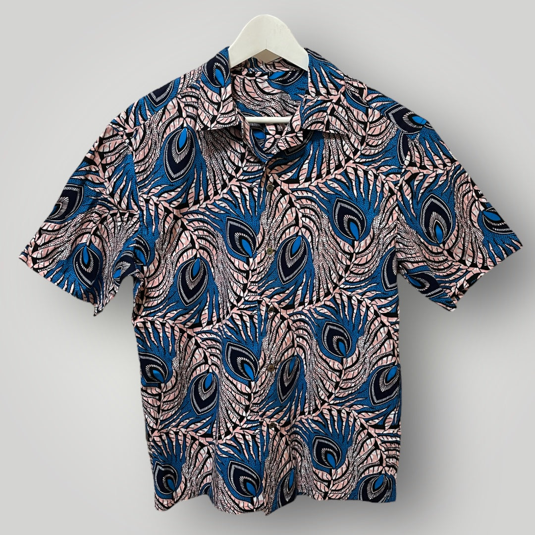 <T24J-004> ALOHA Shirt -MENS M