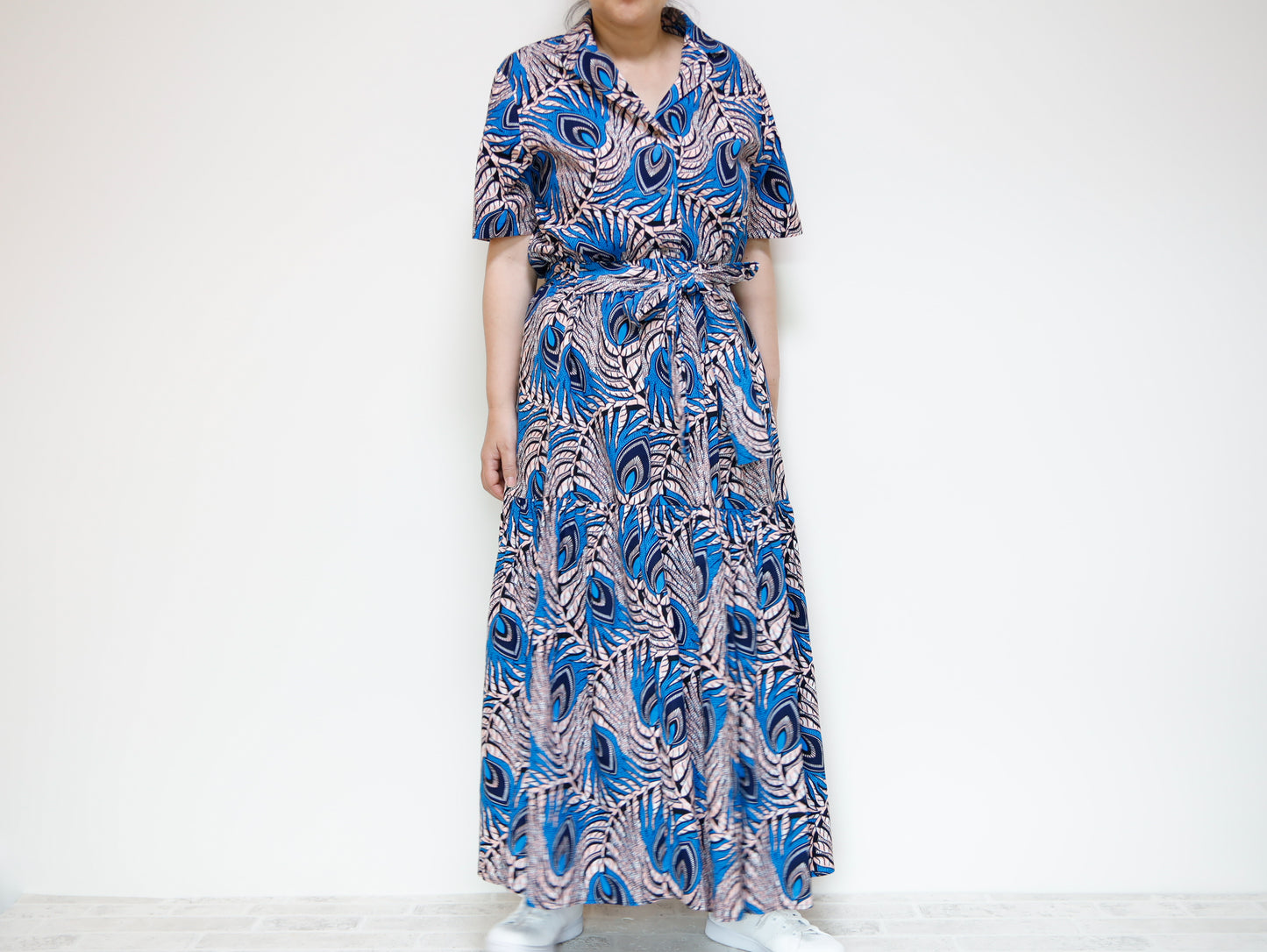 <S39J-001> AFRICAN PRINTED Skirt -Length 90cm