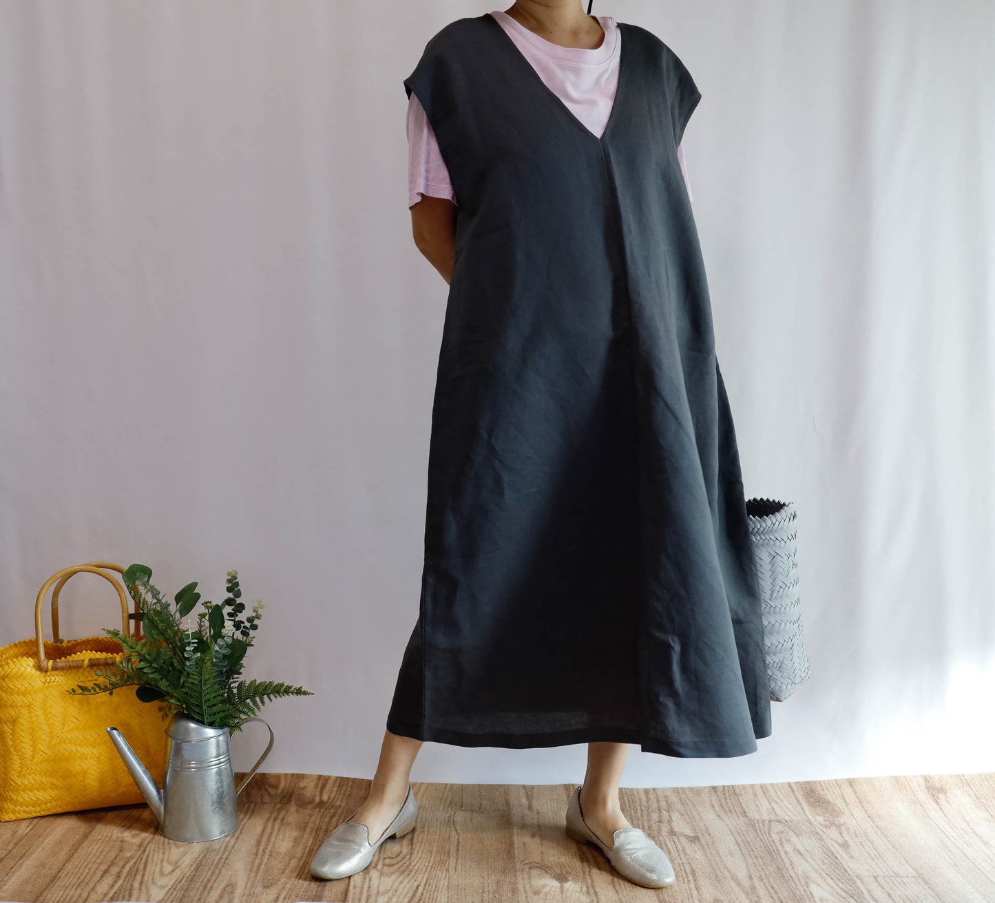 <D19CG> DRESS Charcoal