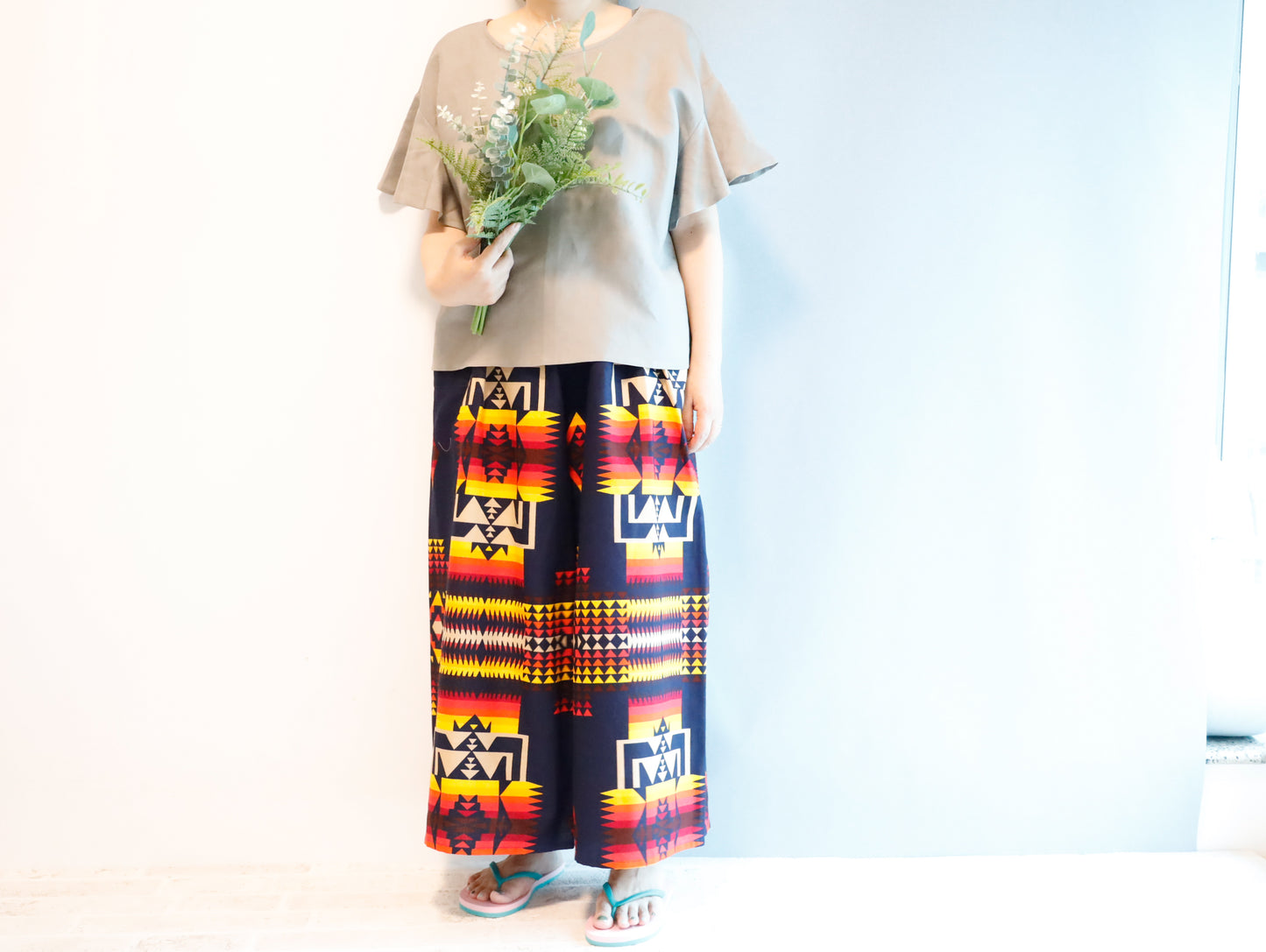 <T32LO> SOFT LINEN Top