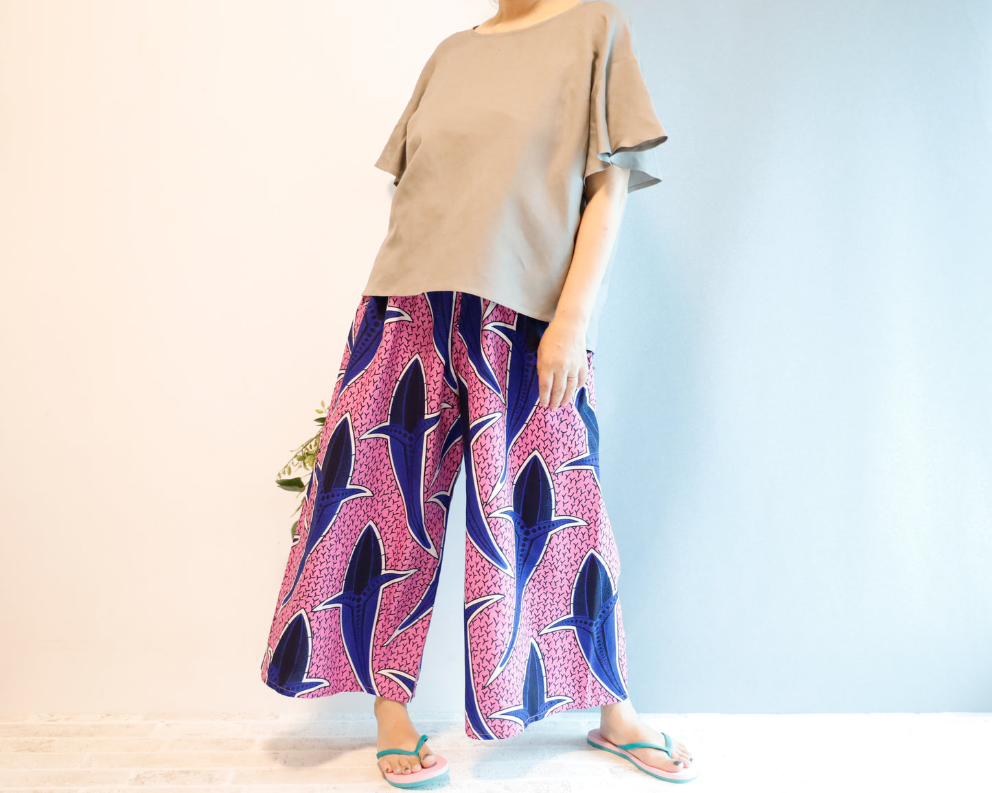 <T32LO> SOFT LINEN Top