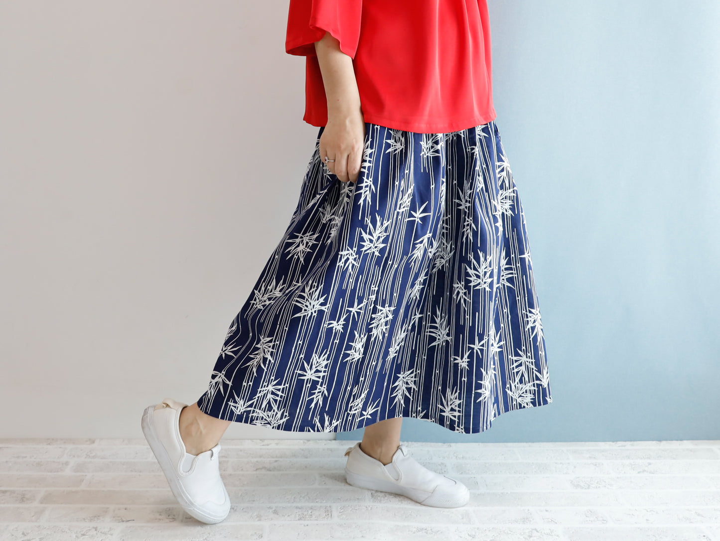 <S15-036> OKINAWA Skirt Long