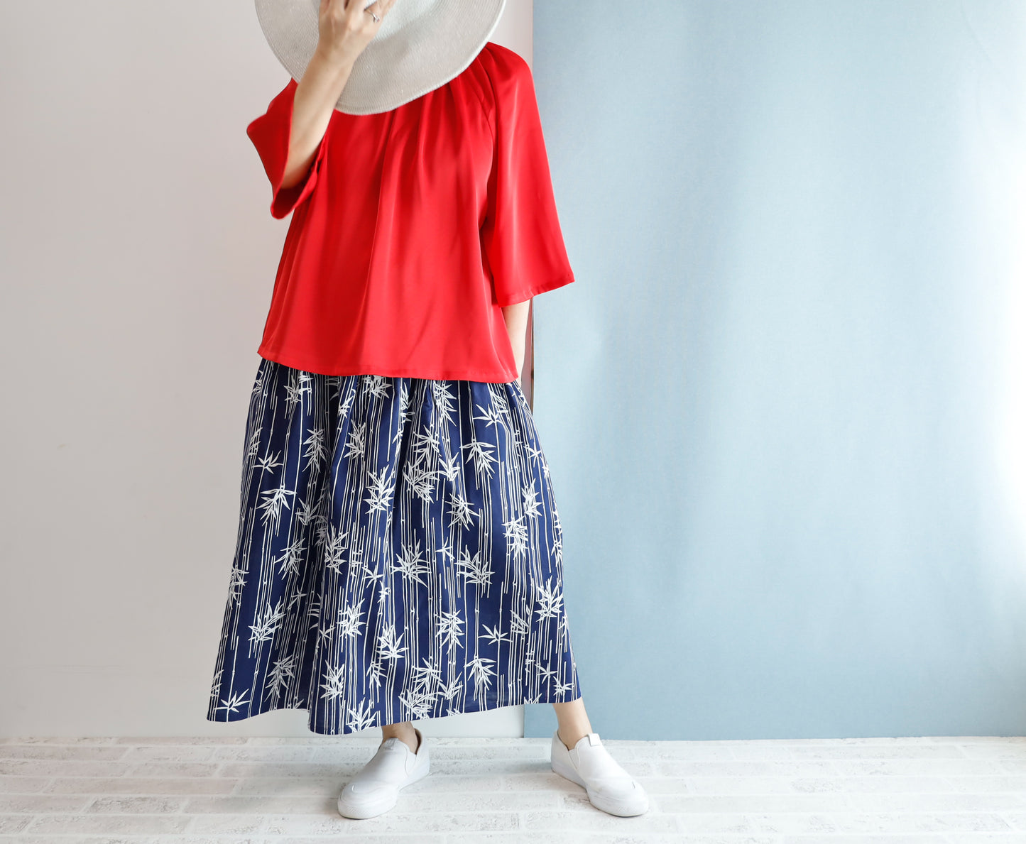 <S15-036> OKINAWA Skirt Long