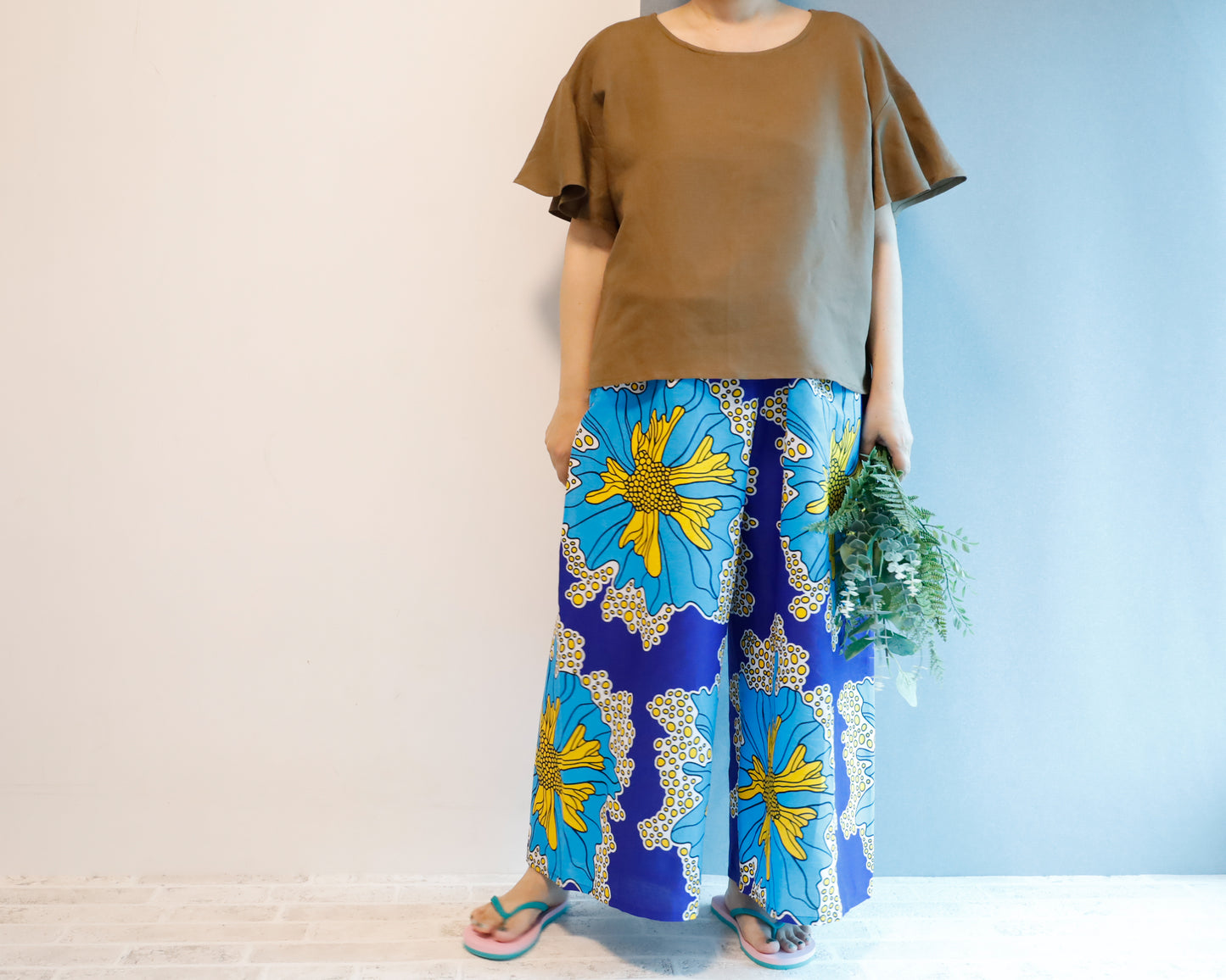 <T32LC> SOFT LINEN Top