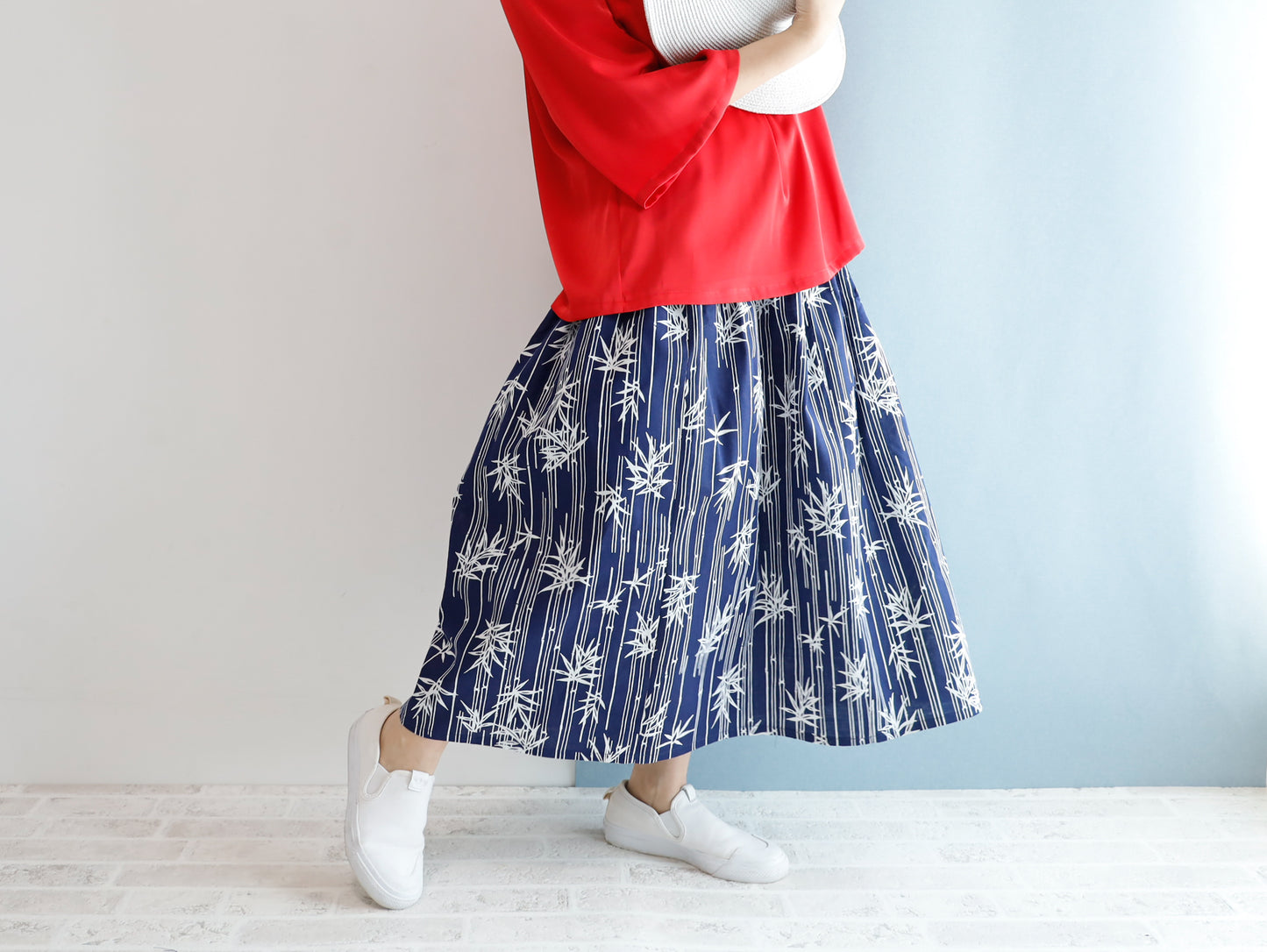 <S15-036> OKINAWA Skirt Long