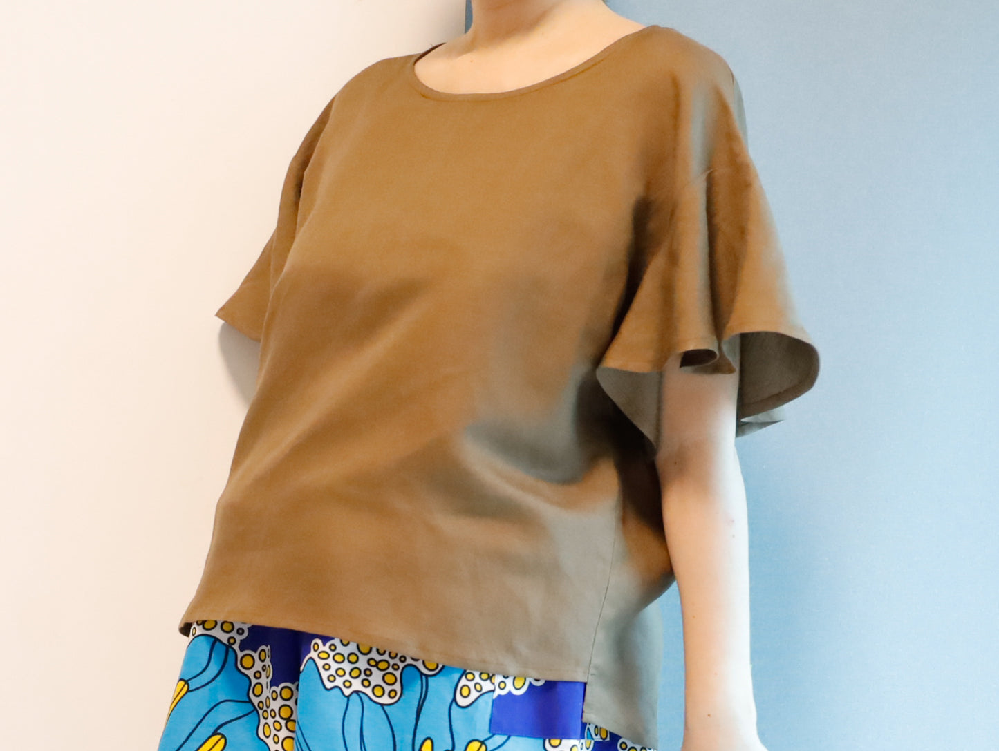 <T32LC> SOFT LINEN Top