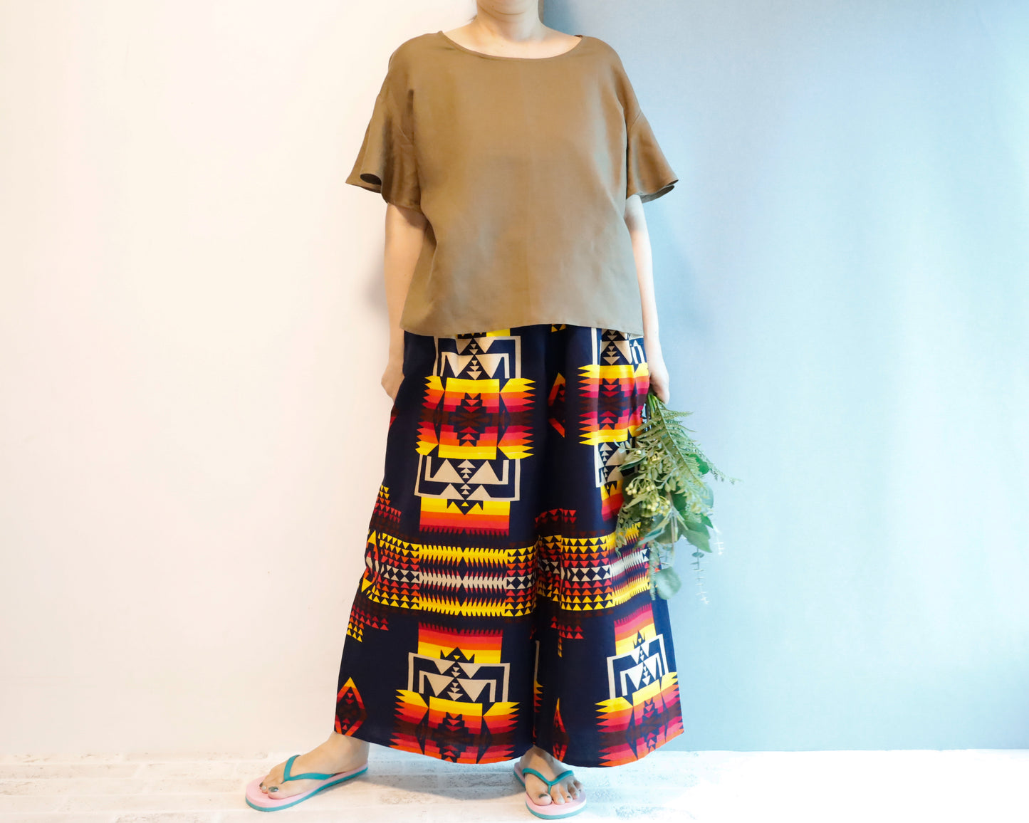 <T32LC> SOFT LINEN Top
