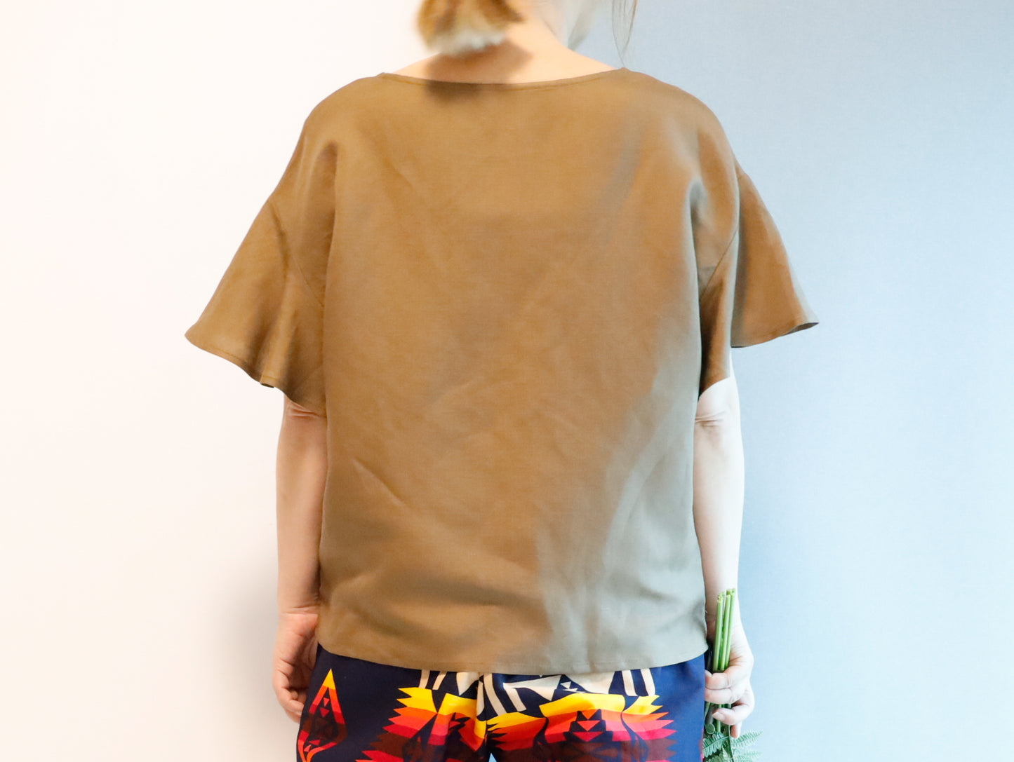 <T32LC> SOFT LINEN Top