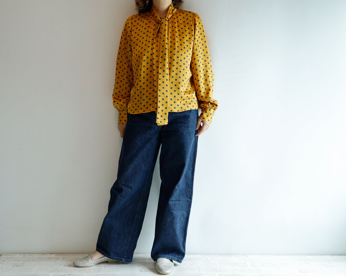 <T18MD>  PRINTED Blouse