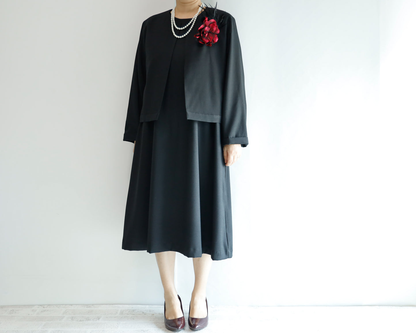 <J15NR-002>  CREW NECK Jacket