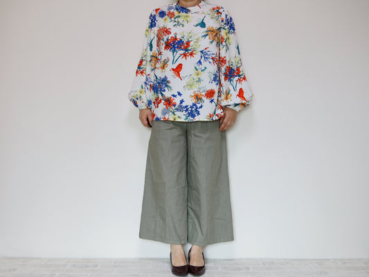 <T21W> BALLOON SLEEVES Blouse