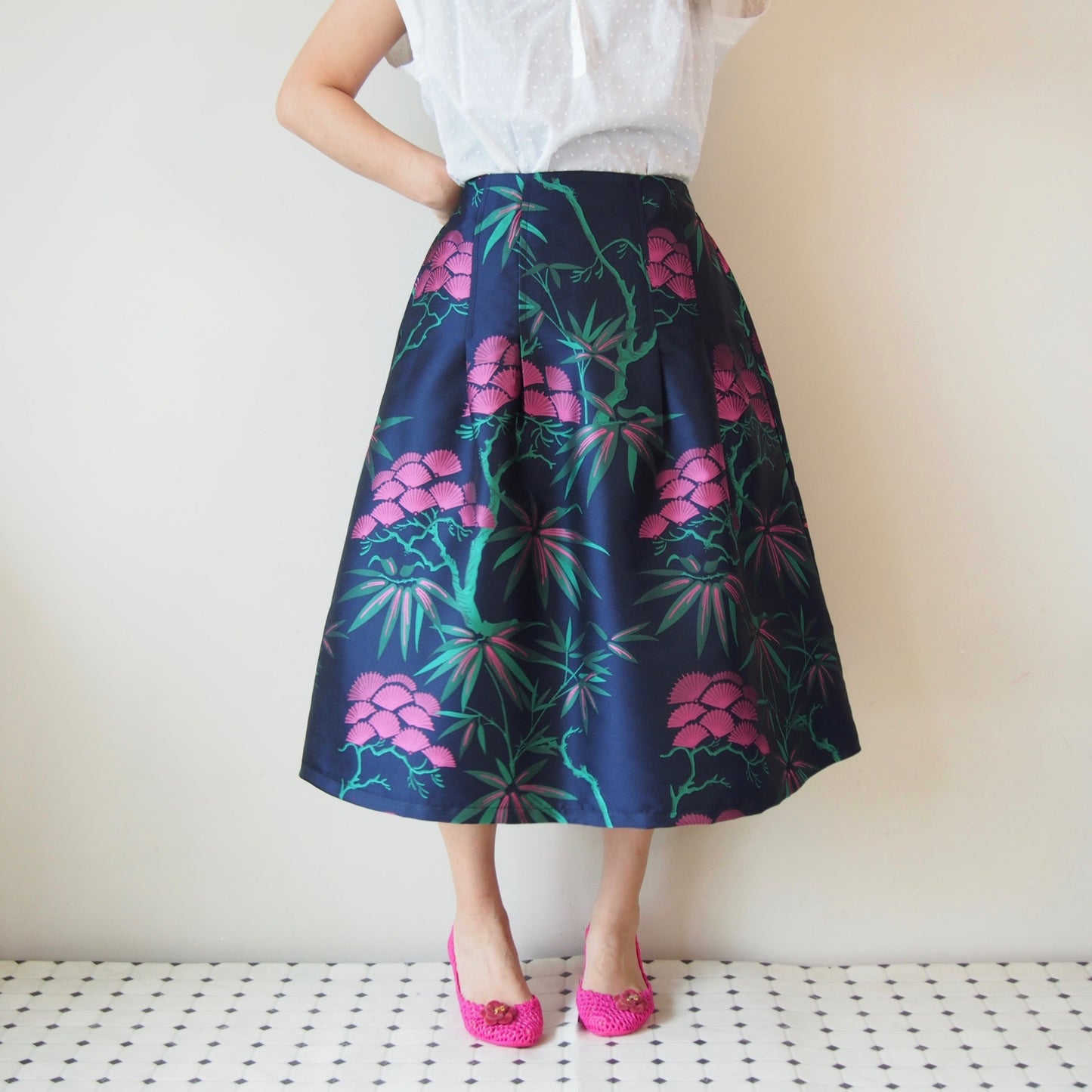<RS18S21-004> KABUKI Skirt