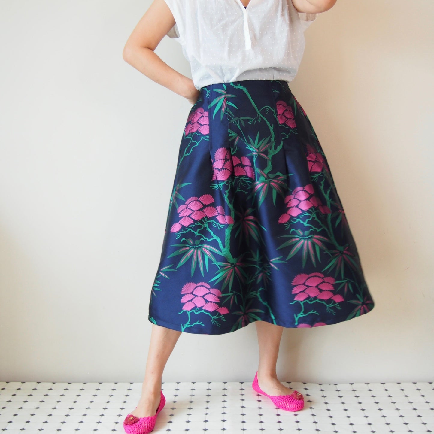 <RS18S21-004> KABUKI Skirt