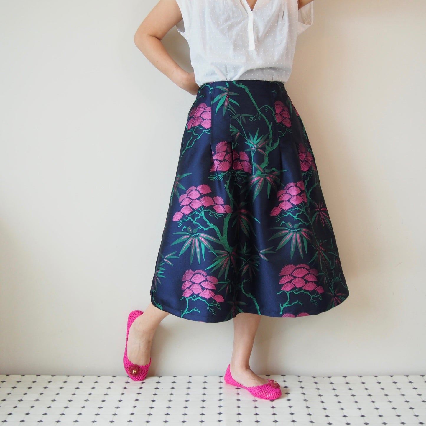 <RS18S21-004> KABUKI Skirt