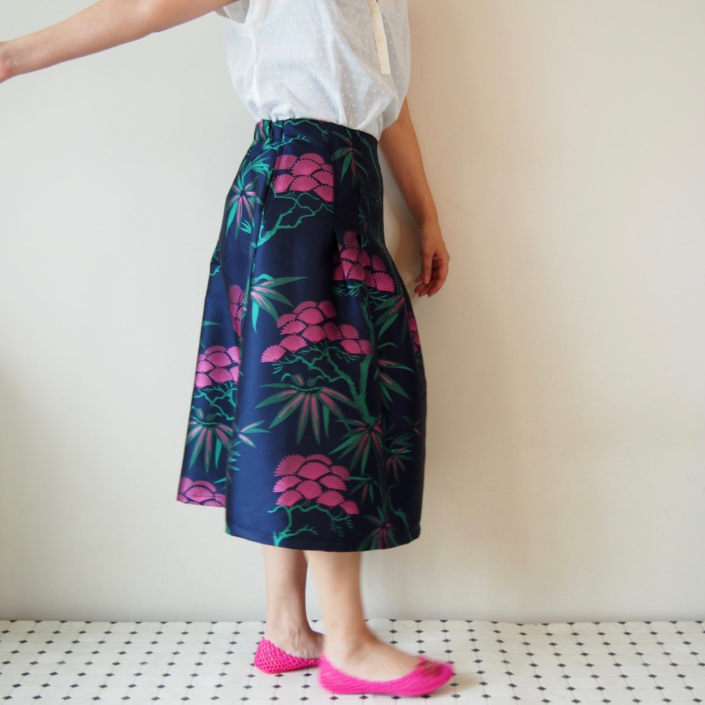 <RS18S21-004> KABUKI Skirt