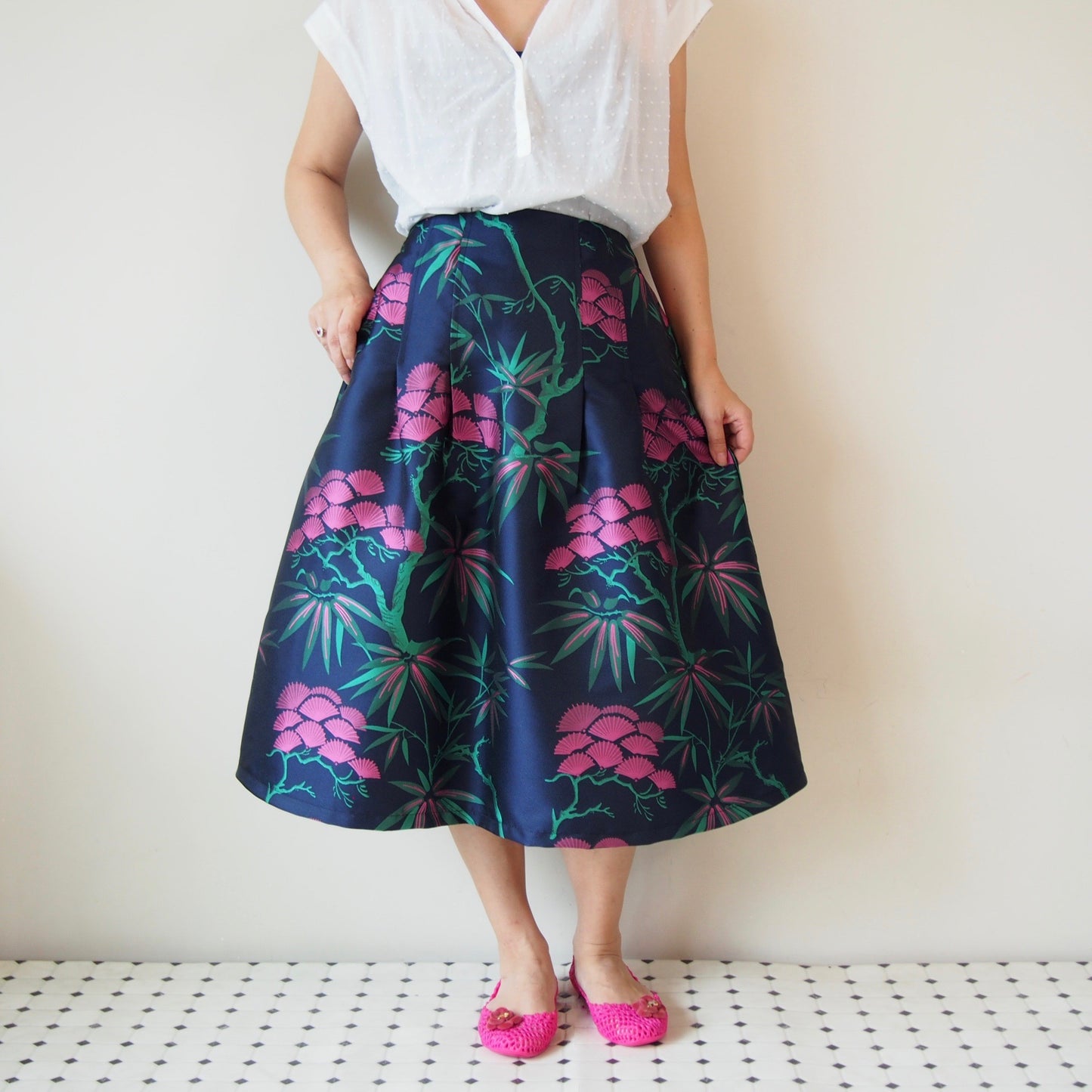 <RS18S21-004> KABUKI Skirt