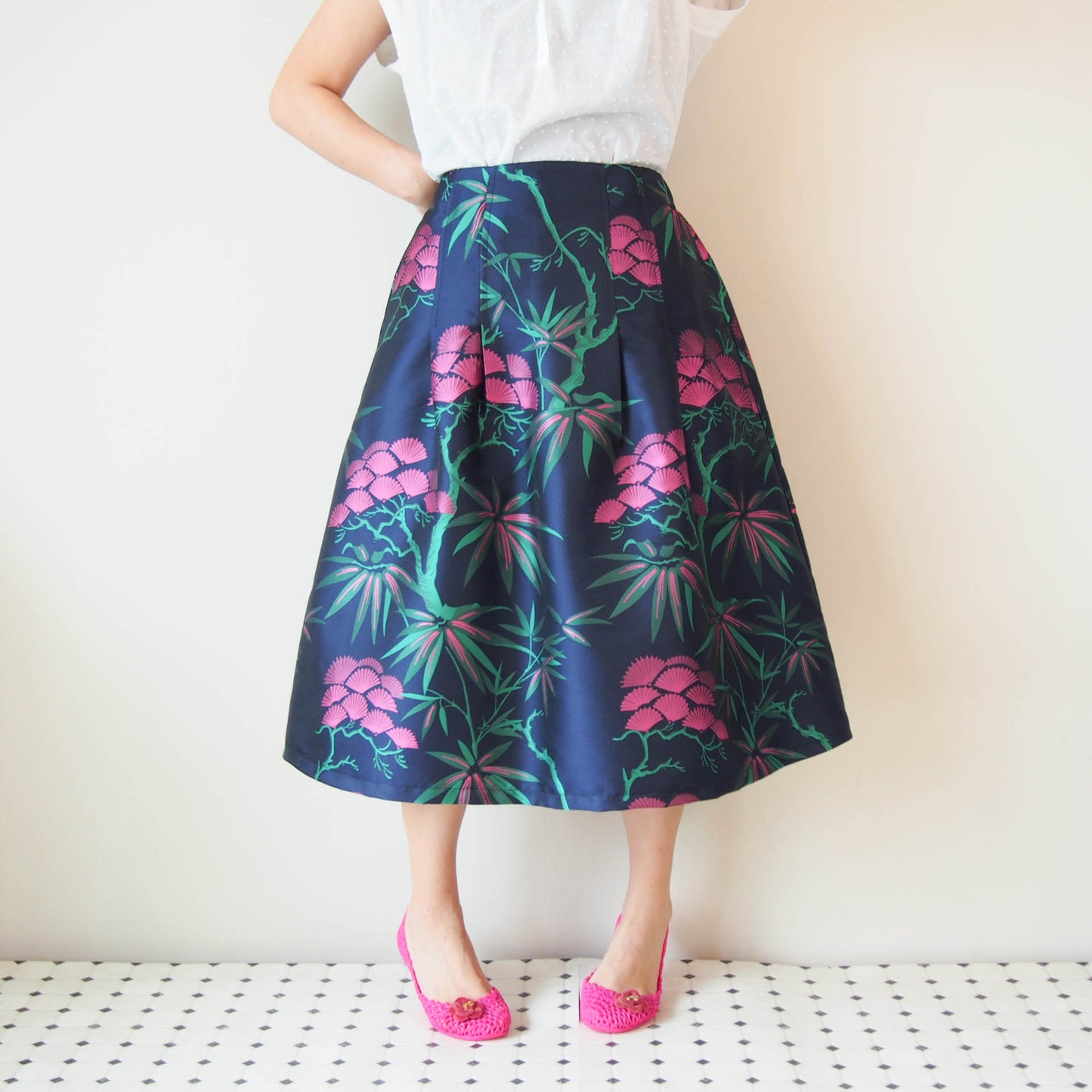 <RS18S21-004> KABUKI Skirt