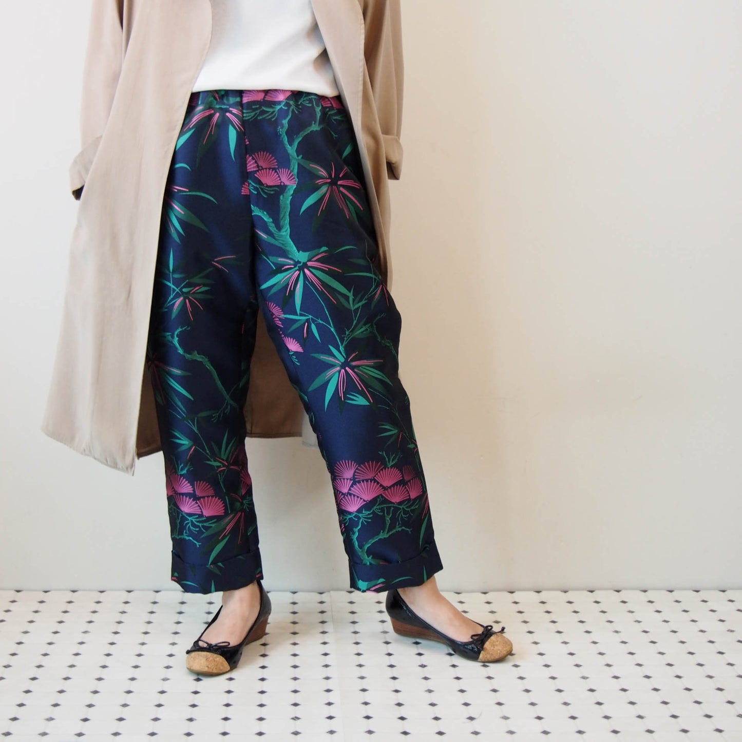 <S18-007> KABUKI Trousers