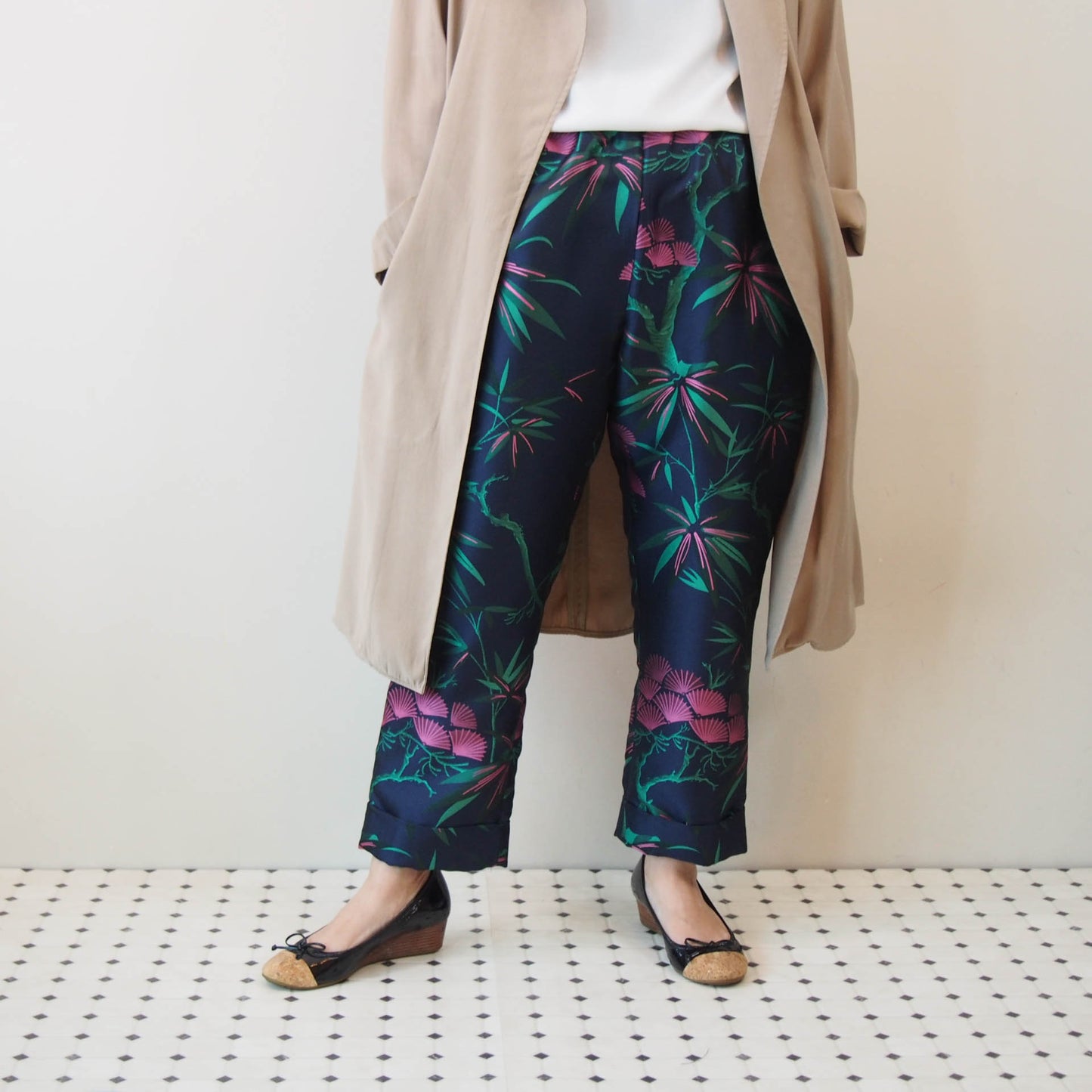 <S18-007> KABUKI Trousers