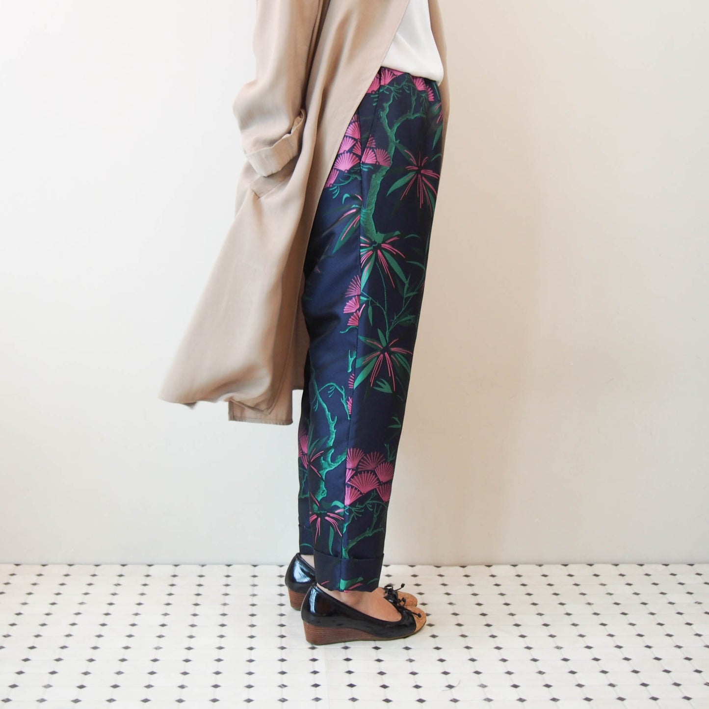 <S18-007> KABUKI Trousers