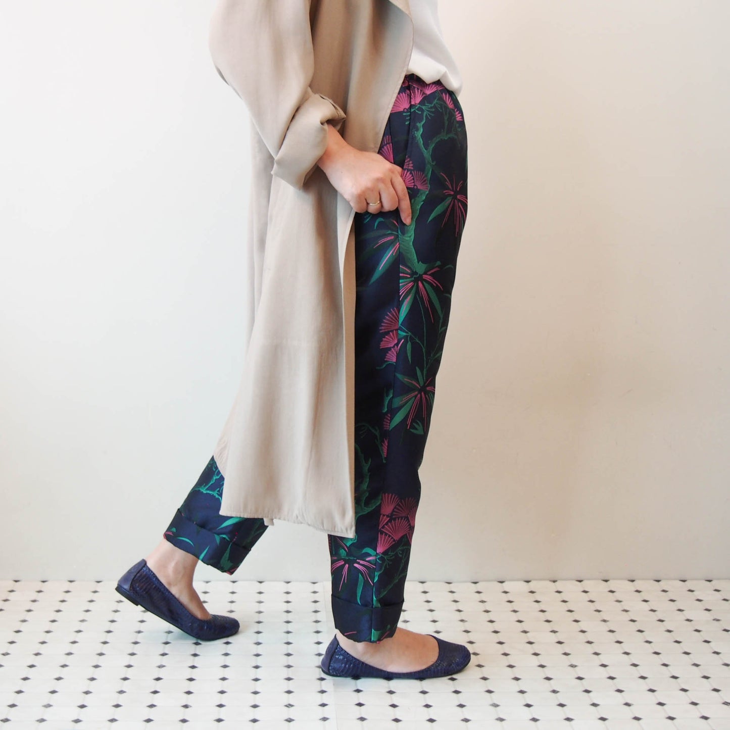 <S18-007> KABUKI Trousers