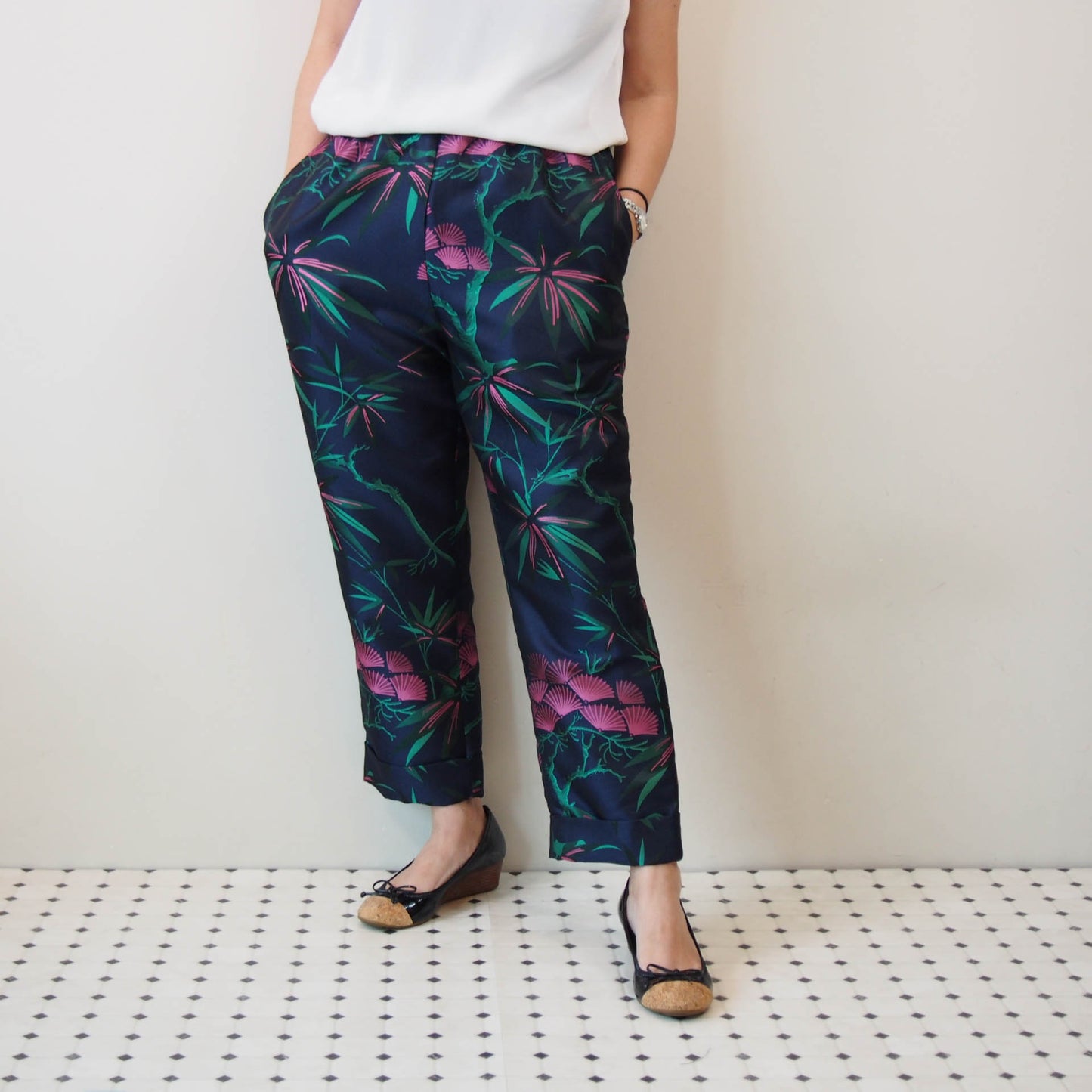 <S18-007> KABUKI Trousers