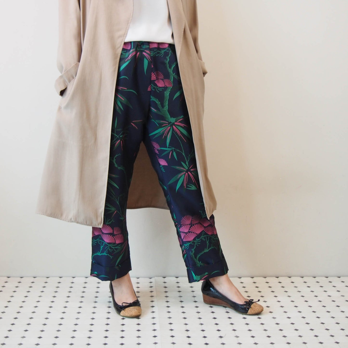<S18-007> KABUKI Trousers