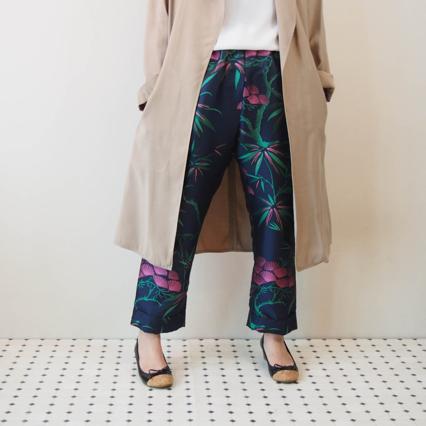 <S18-007> KABUKI Trousers