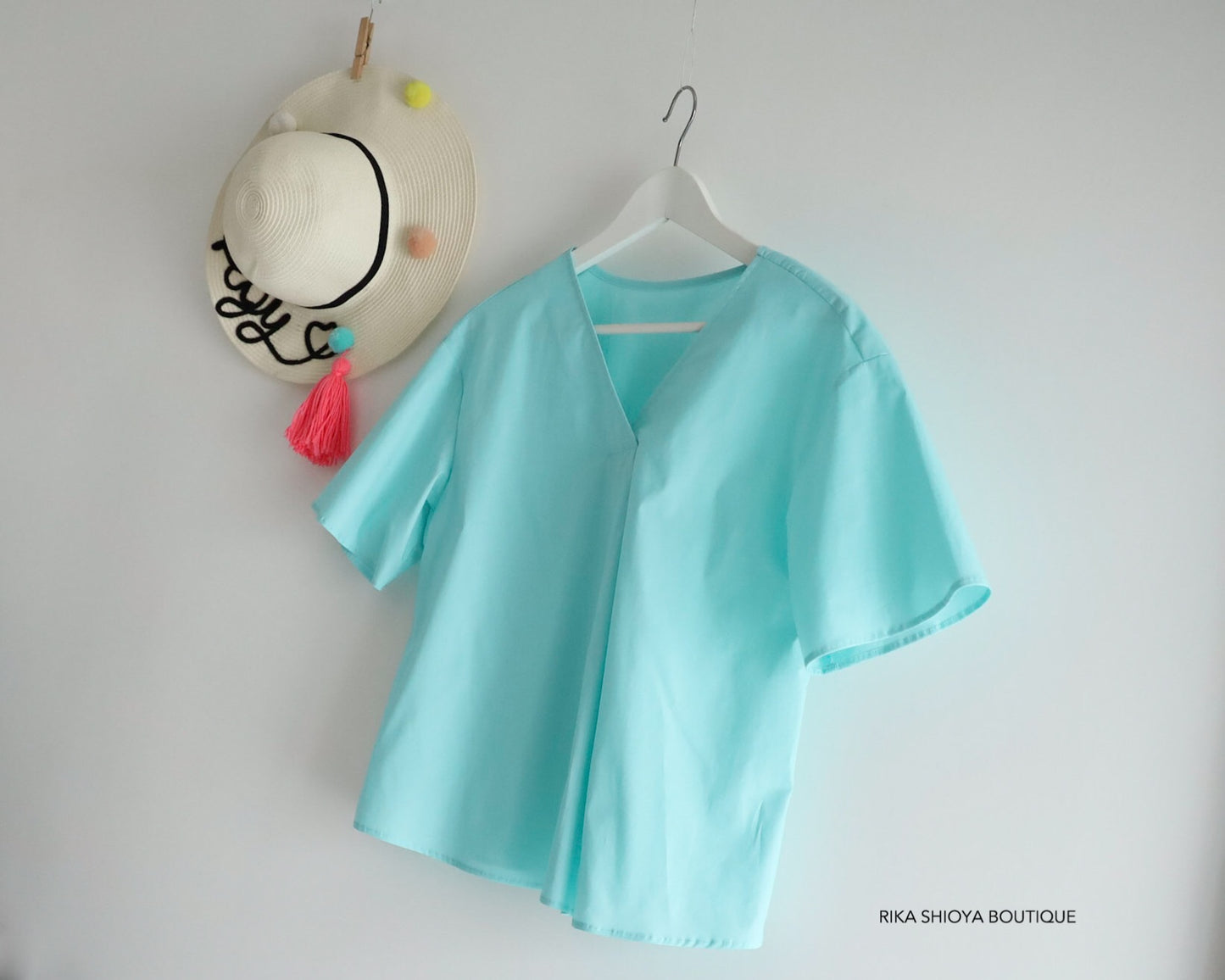 <T16M> OKINAWA Mint Top