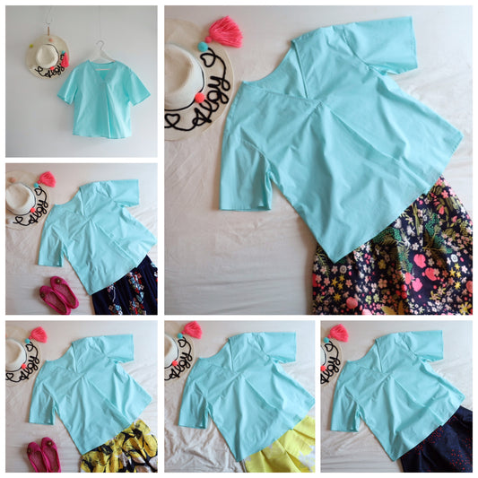 <T16M> OKINAWA Mint Top