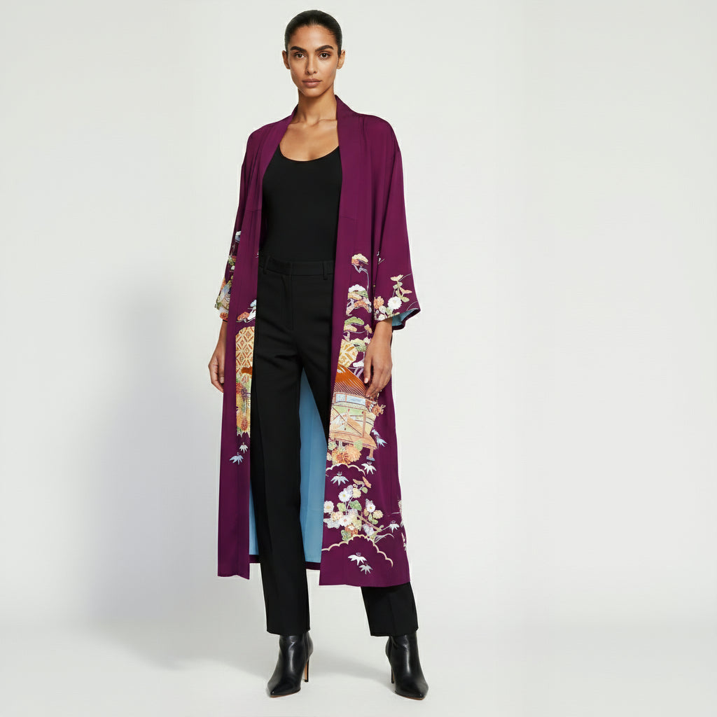 <J14-013> KIMONO Long COAT