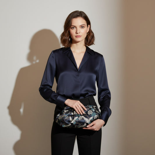 <B10K-004> KIMONO CLUTCH BAG