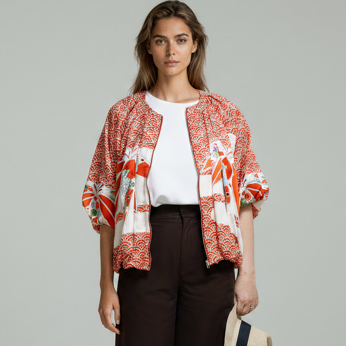 <J18K-009> KIMONO BALLOON Jacket