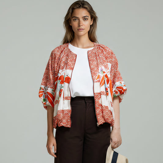 <J18K-009> KIMONO BALLOON Jacket