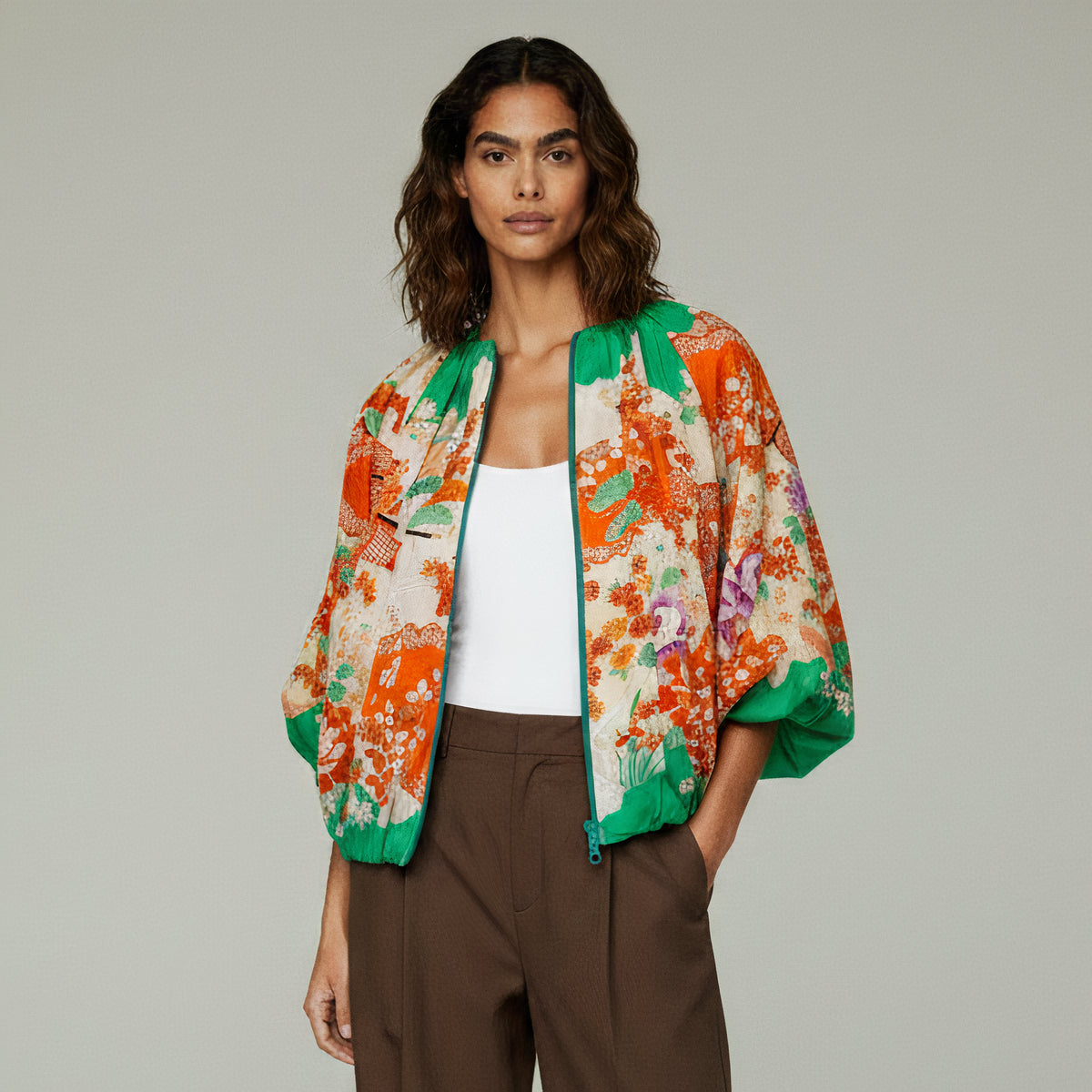 <J18K-010> KIMONO BALLOON Jacket