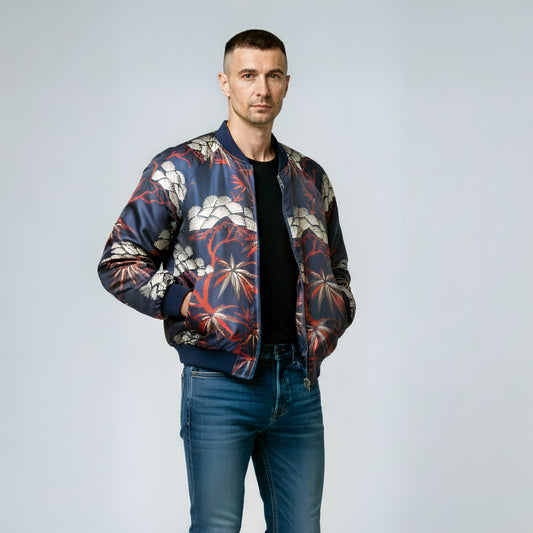 <J08BR> KABUKI BOMBER Jacket Men's