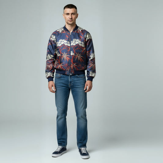 <J08BR> KABUKI BOMBER Jacket Men's
