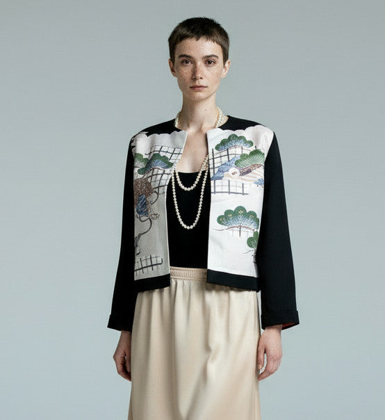 <J15K-031> KIMONO CREW NECK Jacket