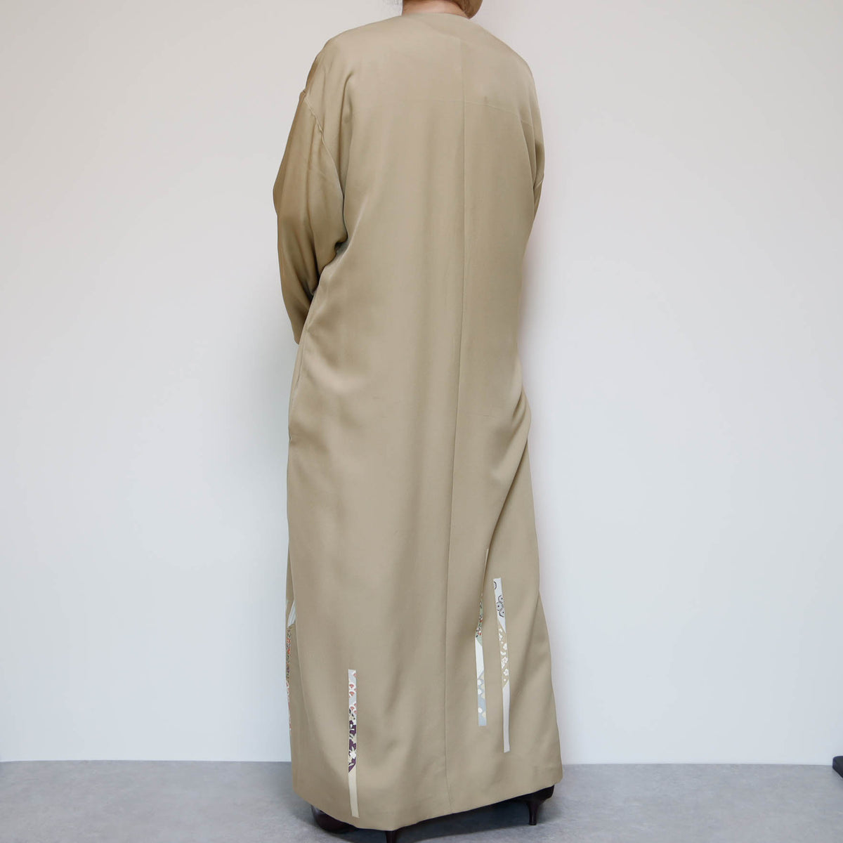 KIMONO Gown Jacket -BEIGE