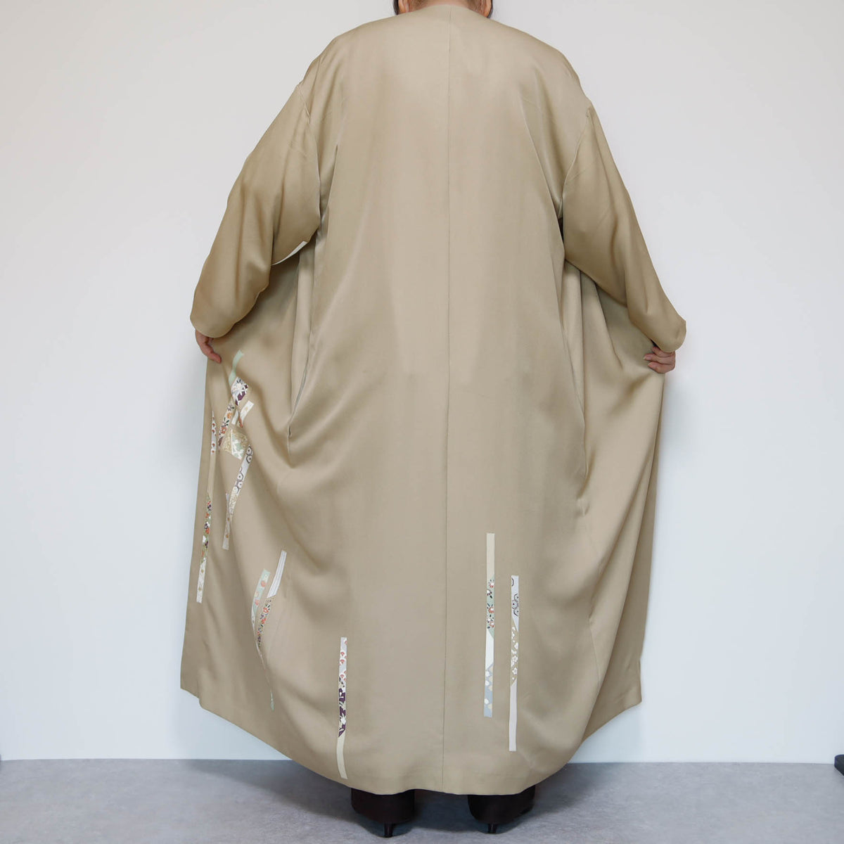 KIMONO Gown Jacket -BEIGE