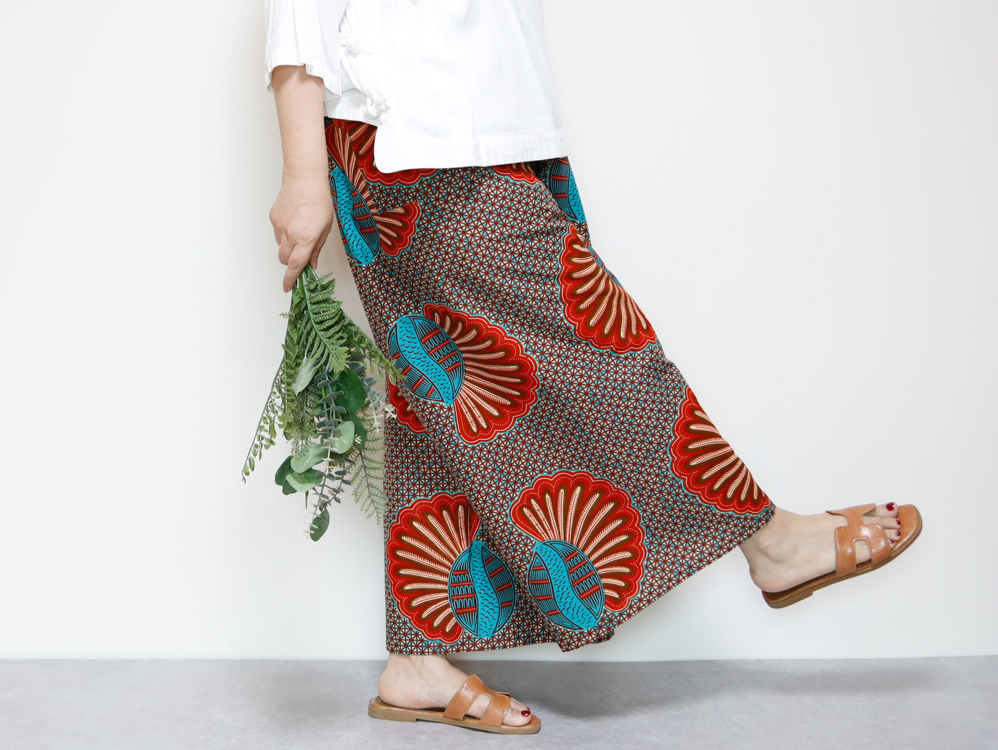 <P15-085>  AFRICAN PRINT Gaucho