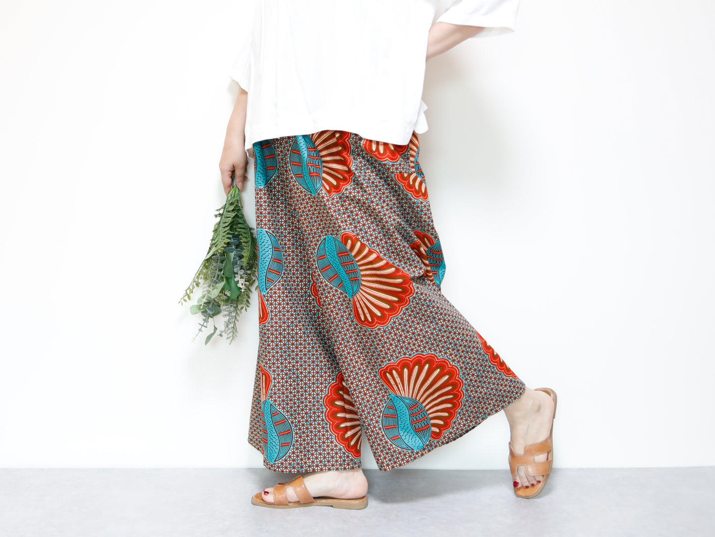 <P15-085>  AFRICAN PRINT Gaucho