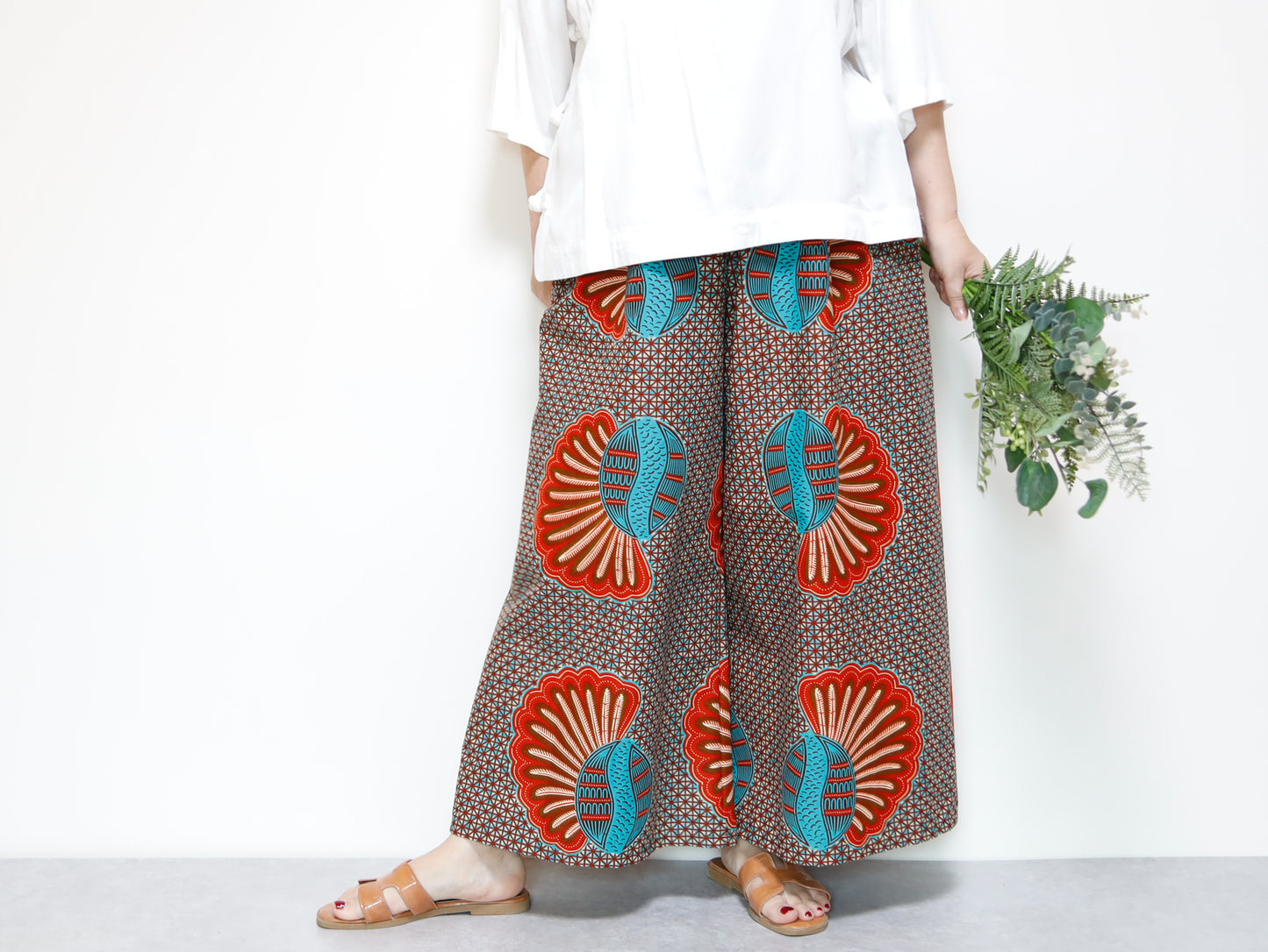 <P15-085>  AFRICAN PRINT Gaucho