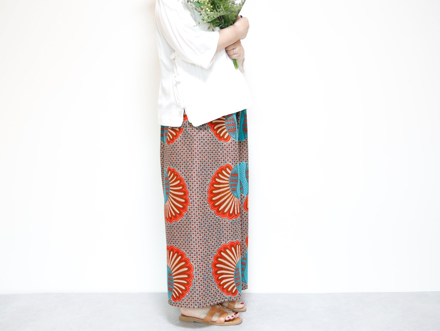 <P15-085>  AFRICAN PRINT Gaucho