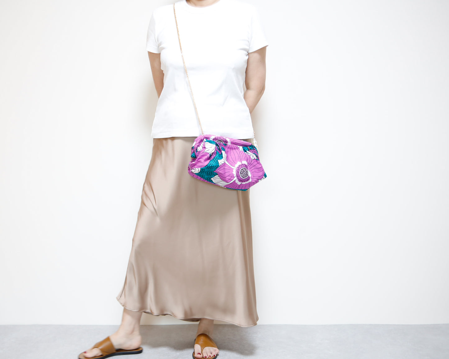 <B10J-004> AFRICAN PRINT CLUTCH BAG