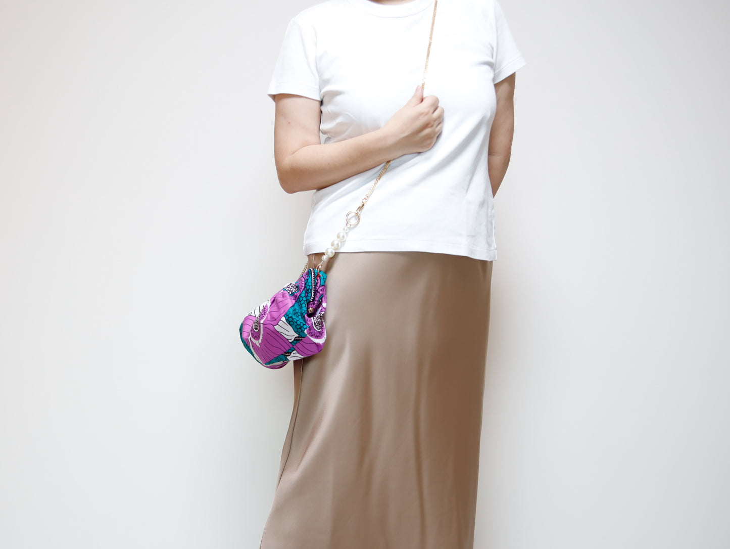 <B10J-004> AFRICAN PRINT CLUTCH BAG